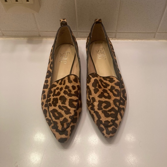 Franco Sarto Shoes - Animal Print Loafers NWOT